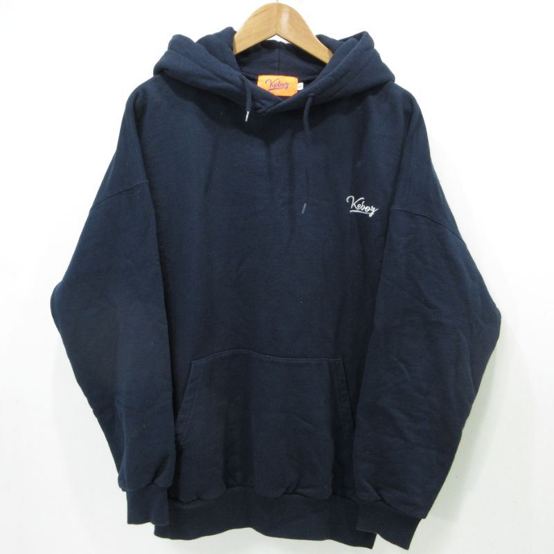 三重本店】 中古 KEBOZ | ケボズ プルオーバーパーカー ネイビー 