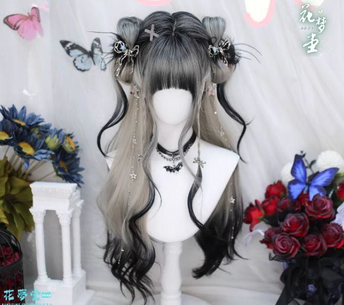 人気商品 25年新作 新品未使用コスプレ　原宿風 耐熱 ウィッグ かつら ロリータ 日常 ロングカール 撮影会 舞台 イベント