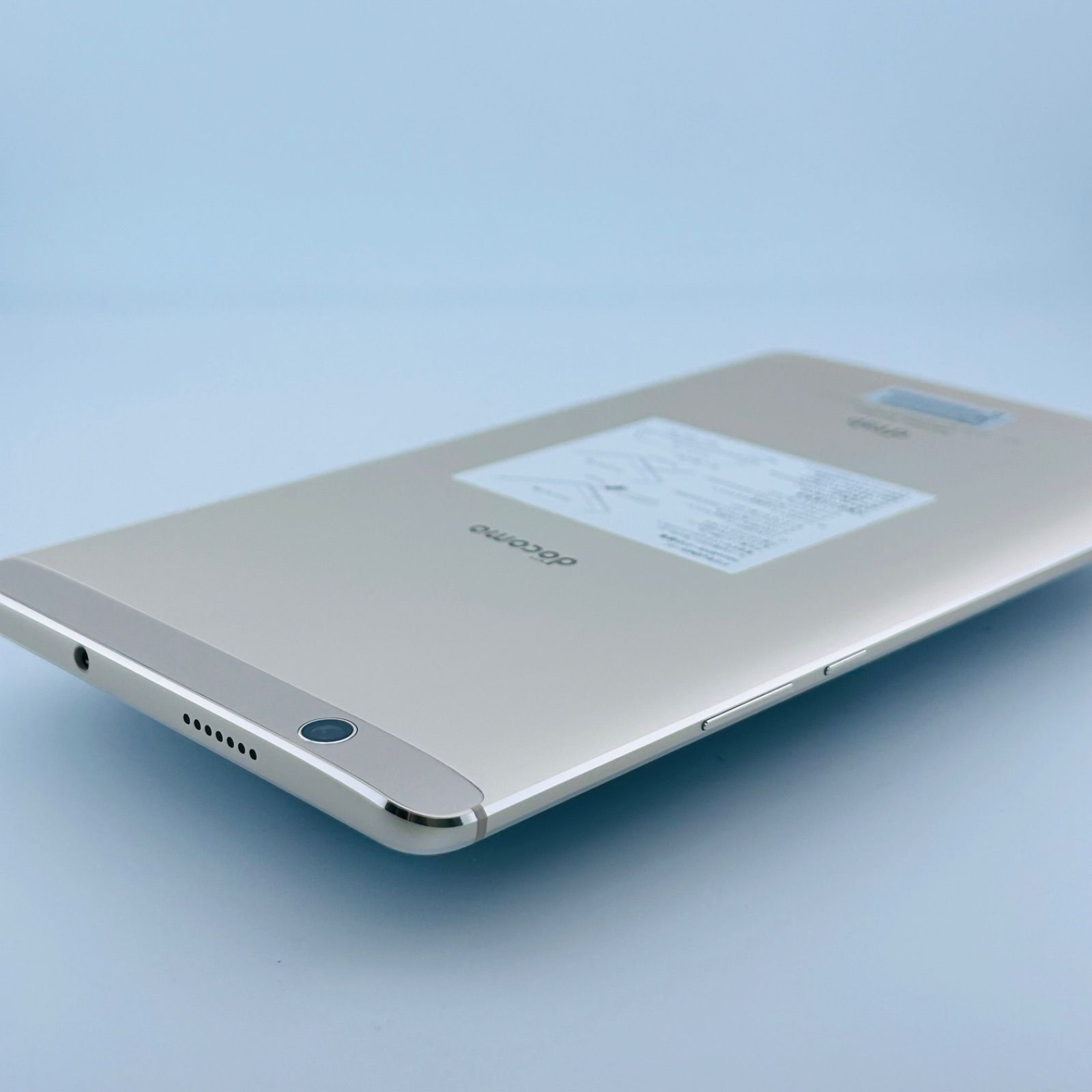 バッテリー良好 dtab Compact d-01J 16GB ゴールド SIMフリー(simロック解除済) 白ロム 中古 本体 動作確認済 【最短送料無料】G5-214