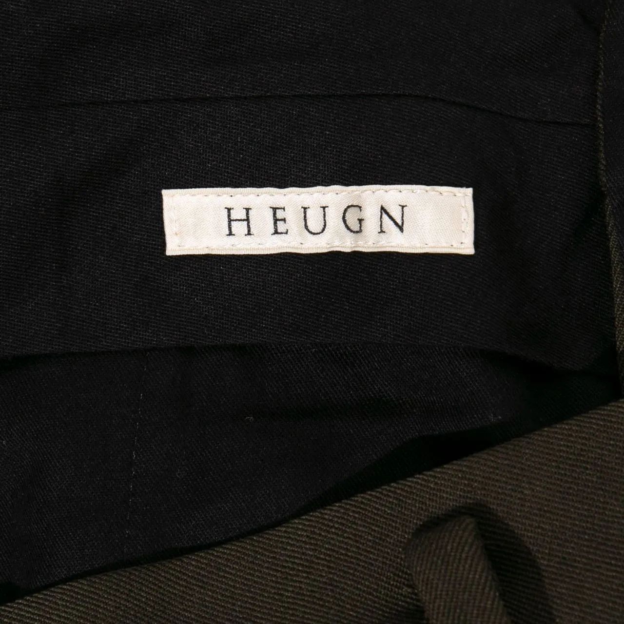 HEUGN ユーゲン パンツ TROUSER 010 GEORGEウールギャバジン2P