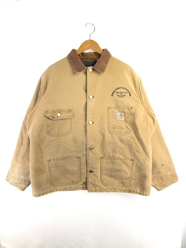 【現状渡し品】 CARHARTT カーハート 80～90's BLANKET LINER MICHIGAN CHORE COAT 80～90年代 ブランケット ライナー ミシガン チョア コート 【146-260505-rt-29-tag】
