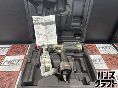 □【中古】HiKOKI ハイコーキ WF4HS 高圧ネジ打ち機 本体+ケース 