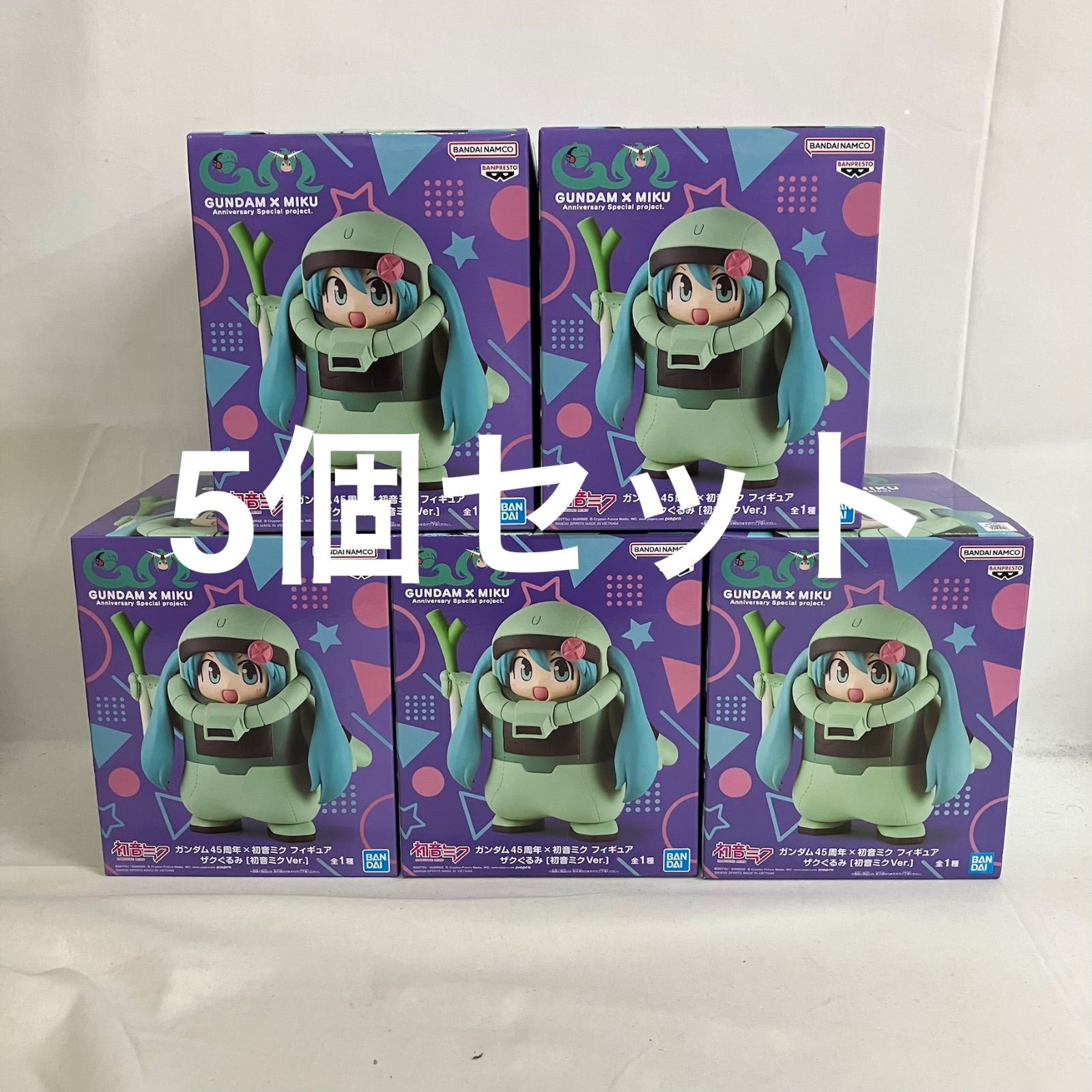 極上イタリア製ファクトリー ガンダム45周年×初音ミク フィギュア ザク