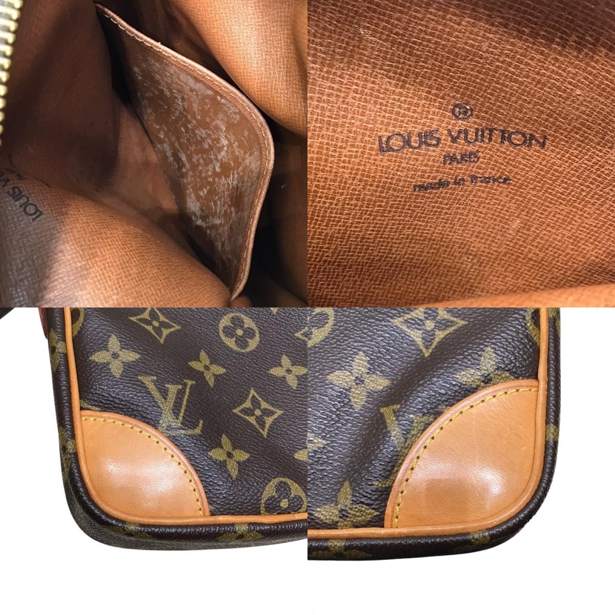 ルイ・ヴィトン LOUIS VUITTON ダヌーブ M45266 ブラウン PVC レディース ショルダーバッグ ルイ・ヴィトン LOUIS VUITTON ダヌーブ M45266 ブラウン モノグラム