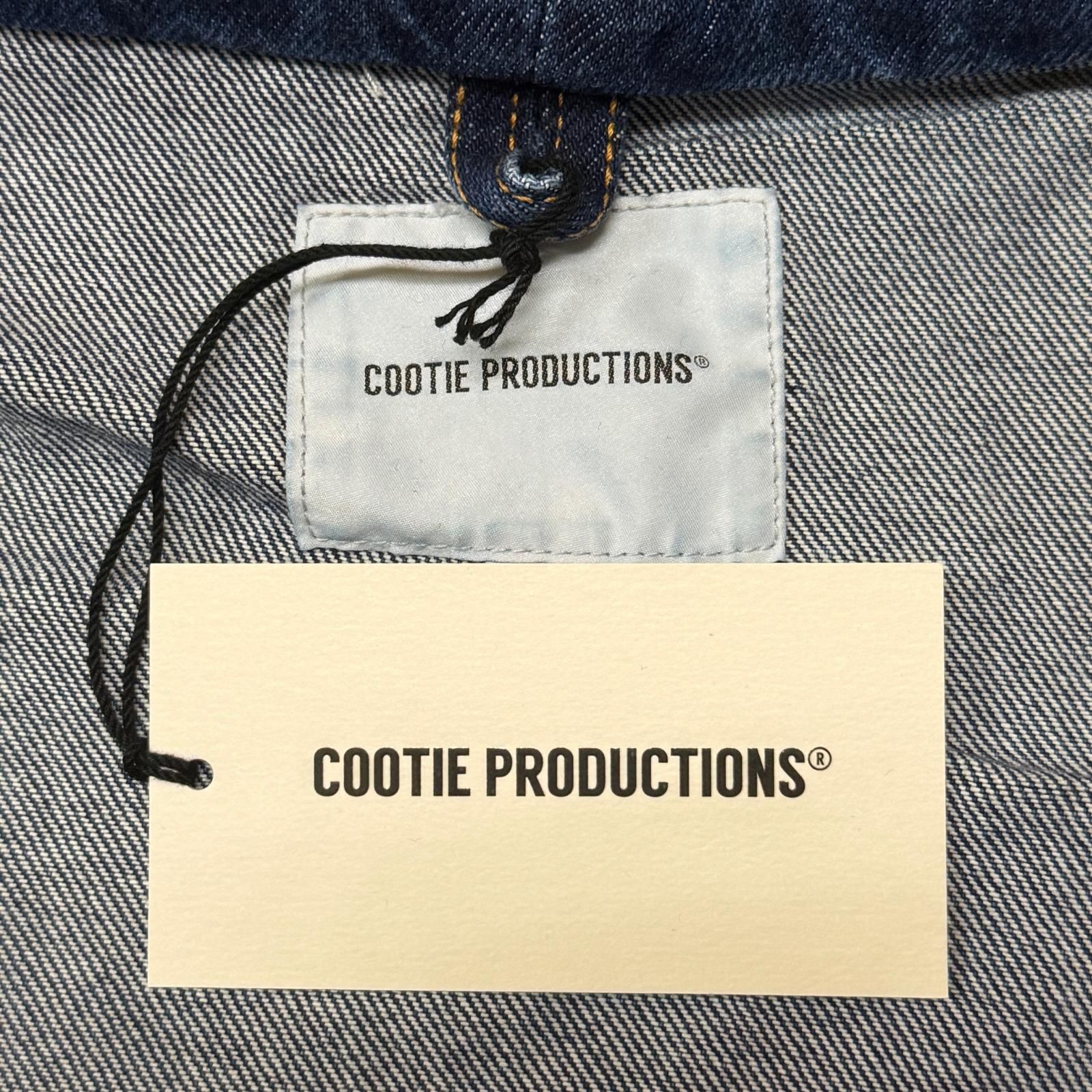 参考上代46200円 未使用 COOTIE 25AW 12.5oz Denim Zip Up Hooded