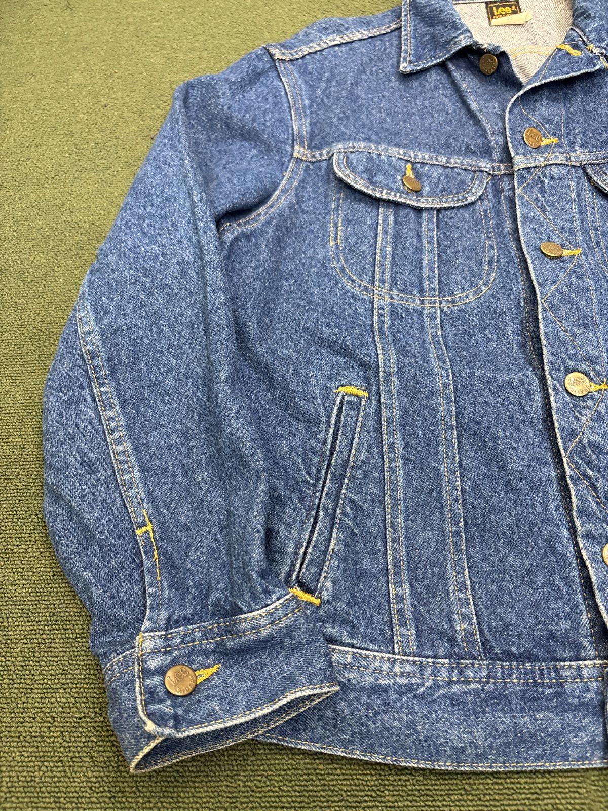 80s Lee 2Denim Jacketアメリカ製 デニムジャケット アメリカ製 Lee デニムジャケット – 古着屋Top of the Hillのネット