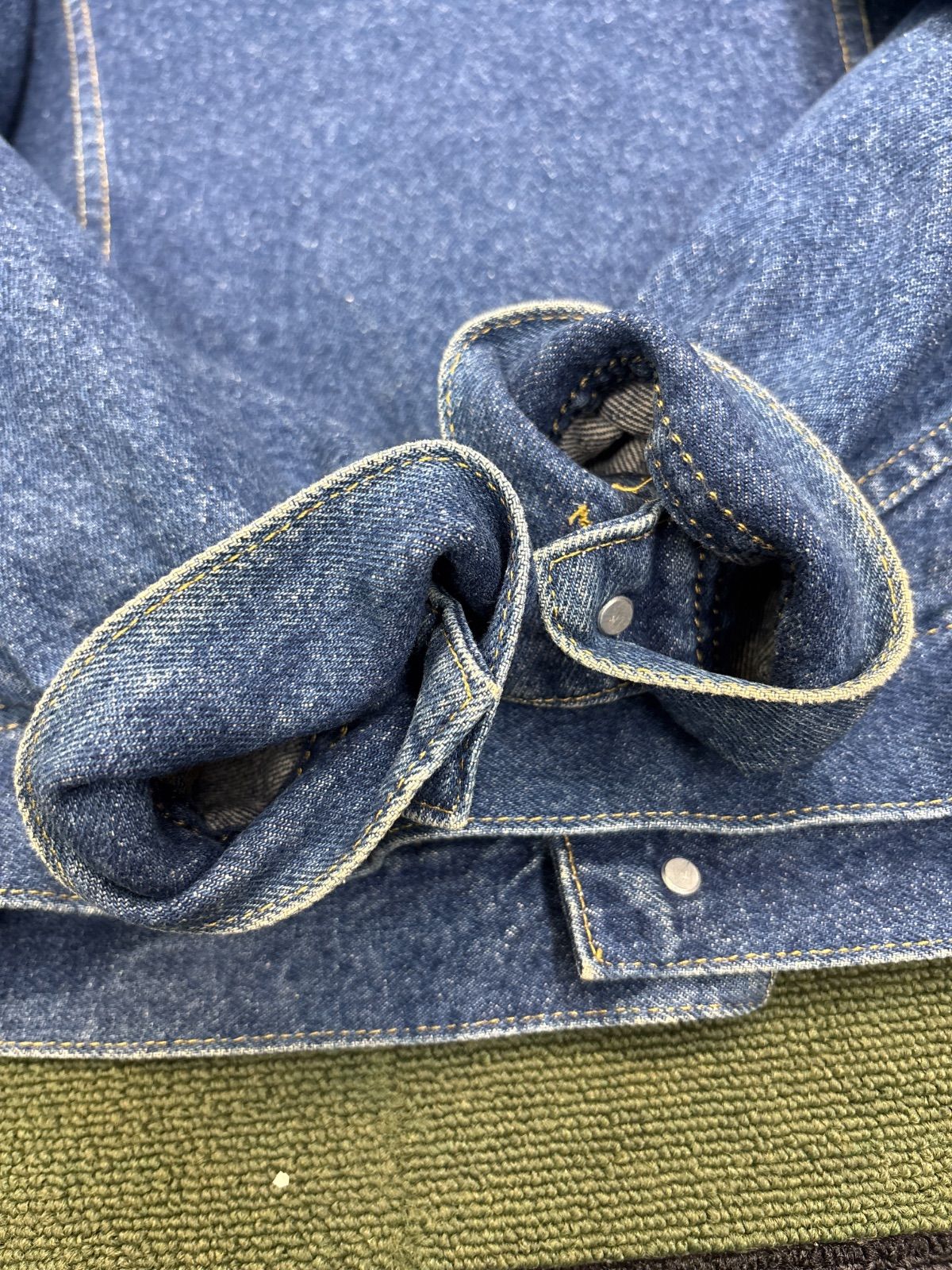 80s Lee 2Denim Jacketアメリカ製 デニムジャケット Lee 80s USA製 デニムジャケット 色残りgood! 送料無料♪ - メルカリ