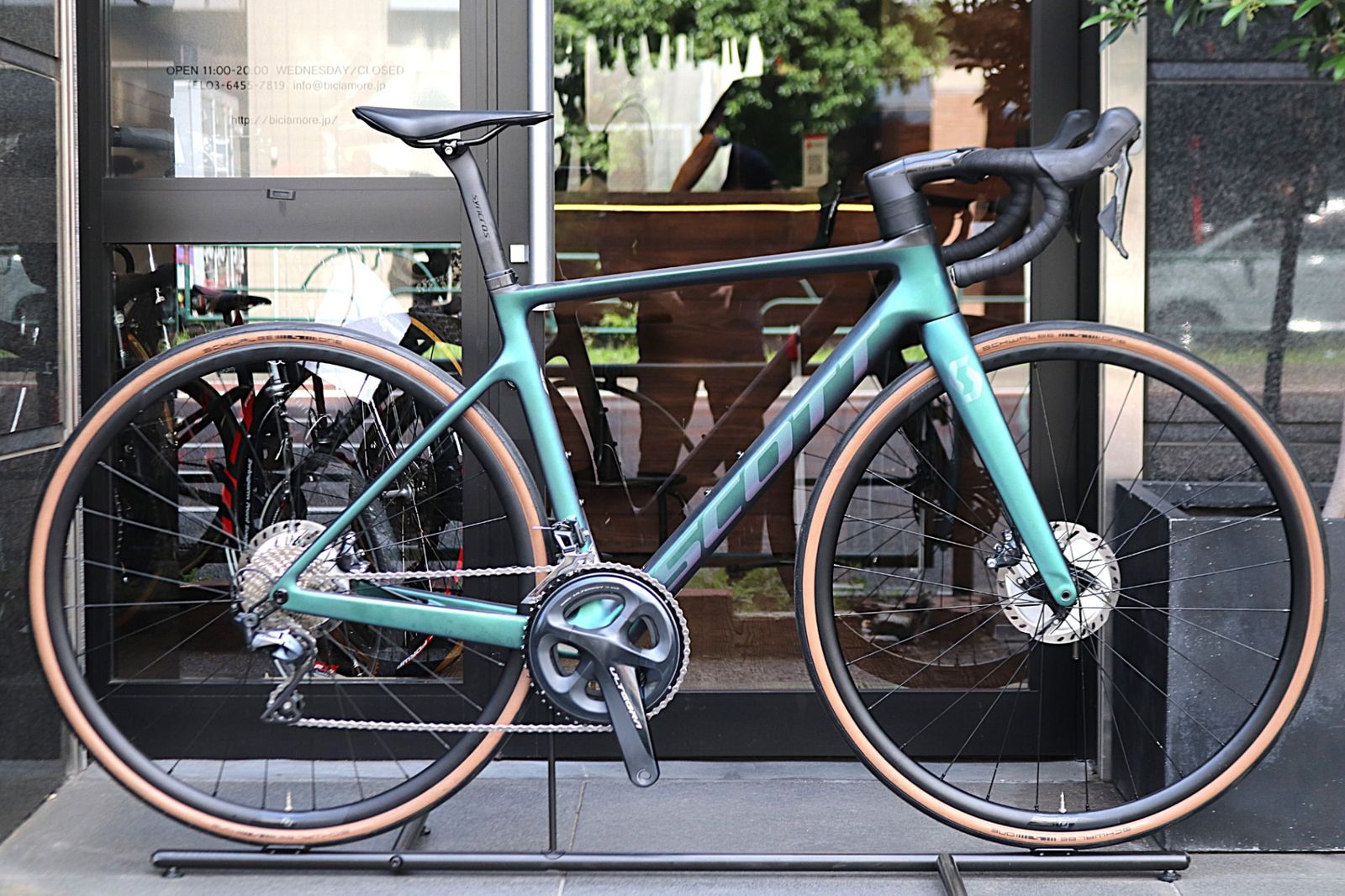 スコット SCOTT アディクト ADDICT RC 30 2021モデル Sサイズ シマノ アルテグラ R8020 MIX 11S カーボン ロードバイク 【東京南麻布店】
