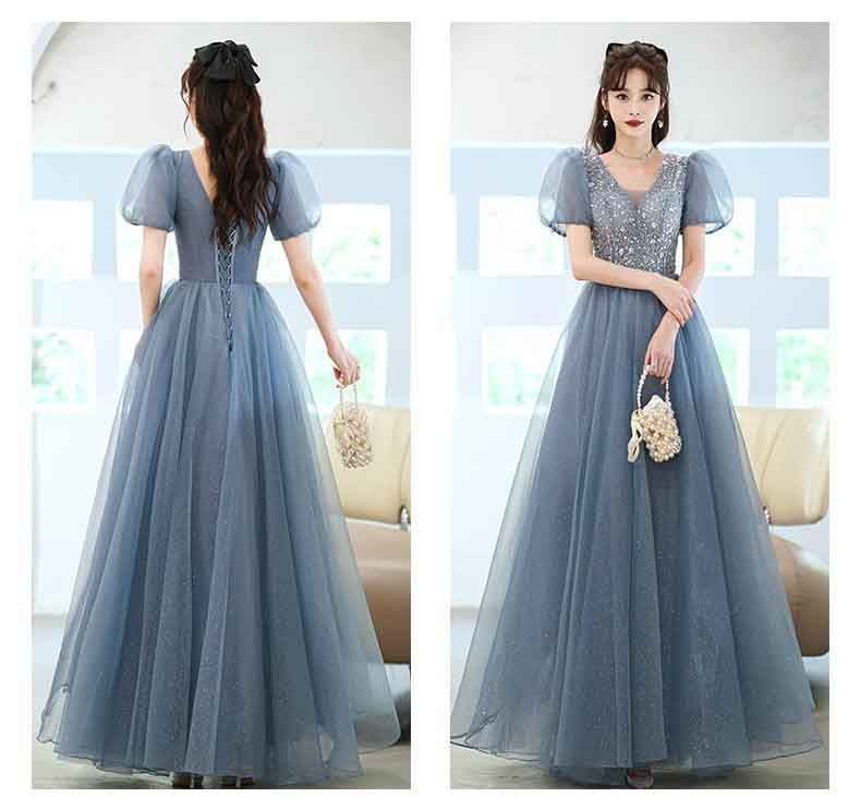 人気商品 ウエディングドレス 二次会 前撮り 大きいサイズ 結婚式/二次会ドレス 海外挙式 イブニングドレス ライトドレス 花嫁ドレス ロングドレス 後撮り 結婚式 スレンダードレス ワンピース 宴会 司会者 ブルー グレー