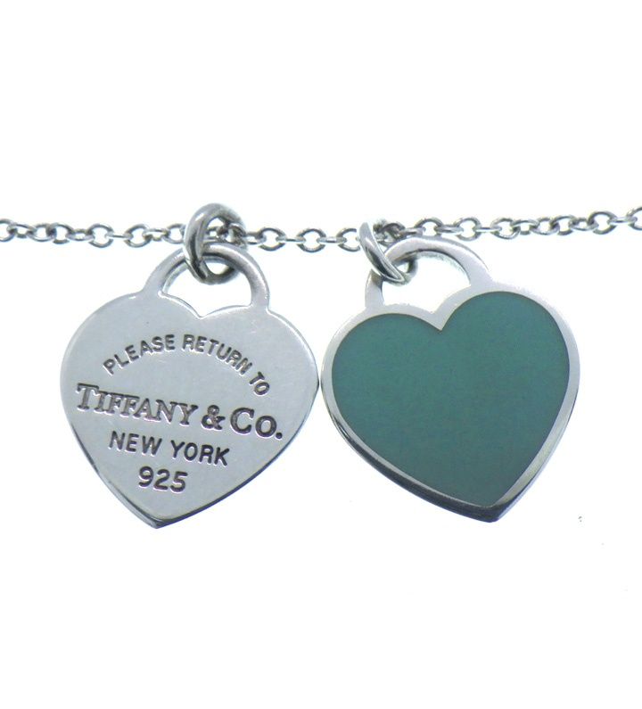 【正規品】ティファニー ネックレス リターントゥ ダブルハート シルバー 925 ティファニー TIFFANY&Co リターントゥ ダブル ハート ミニ シルバー