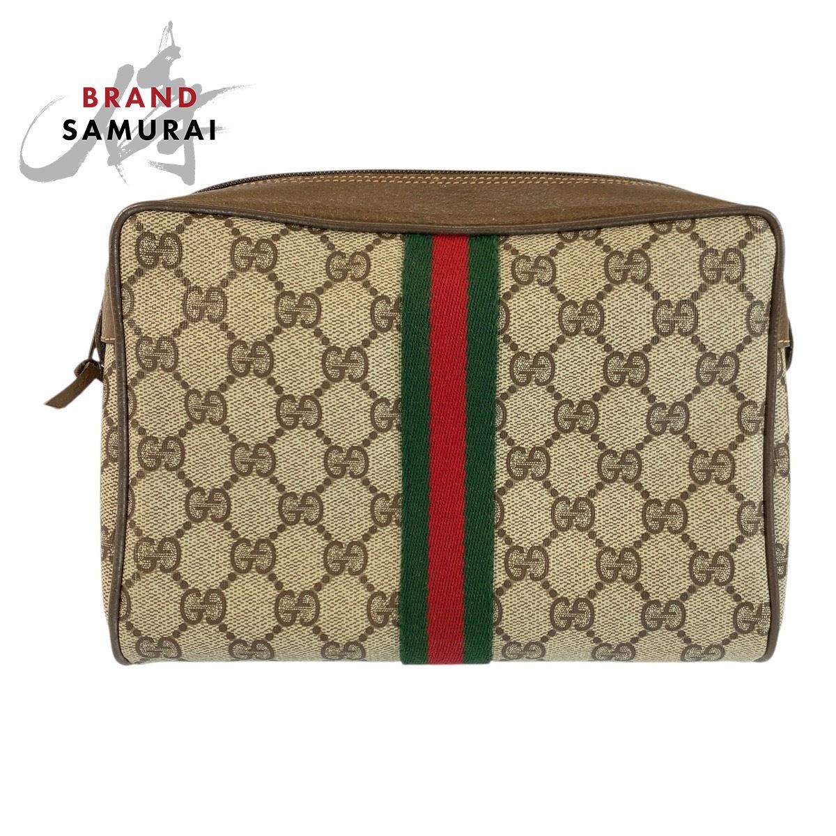 GUCCI グッチ シェリーライン ベージュ ブラウン GGスプリーム
