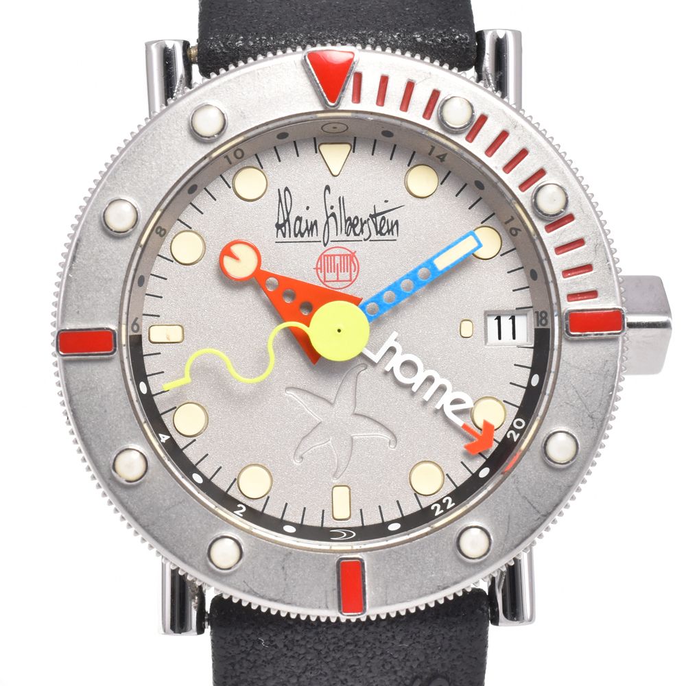 アラン・シルベスタイン Alain Silberstein マリーンG GMT 限定品