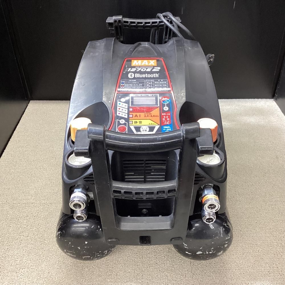 【中古】MAX/マックス AK-HL1270E2 高圧/常圧エアコンプレッサ[203]