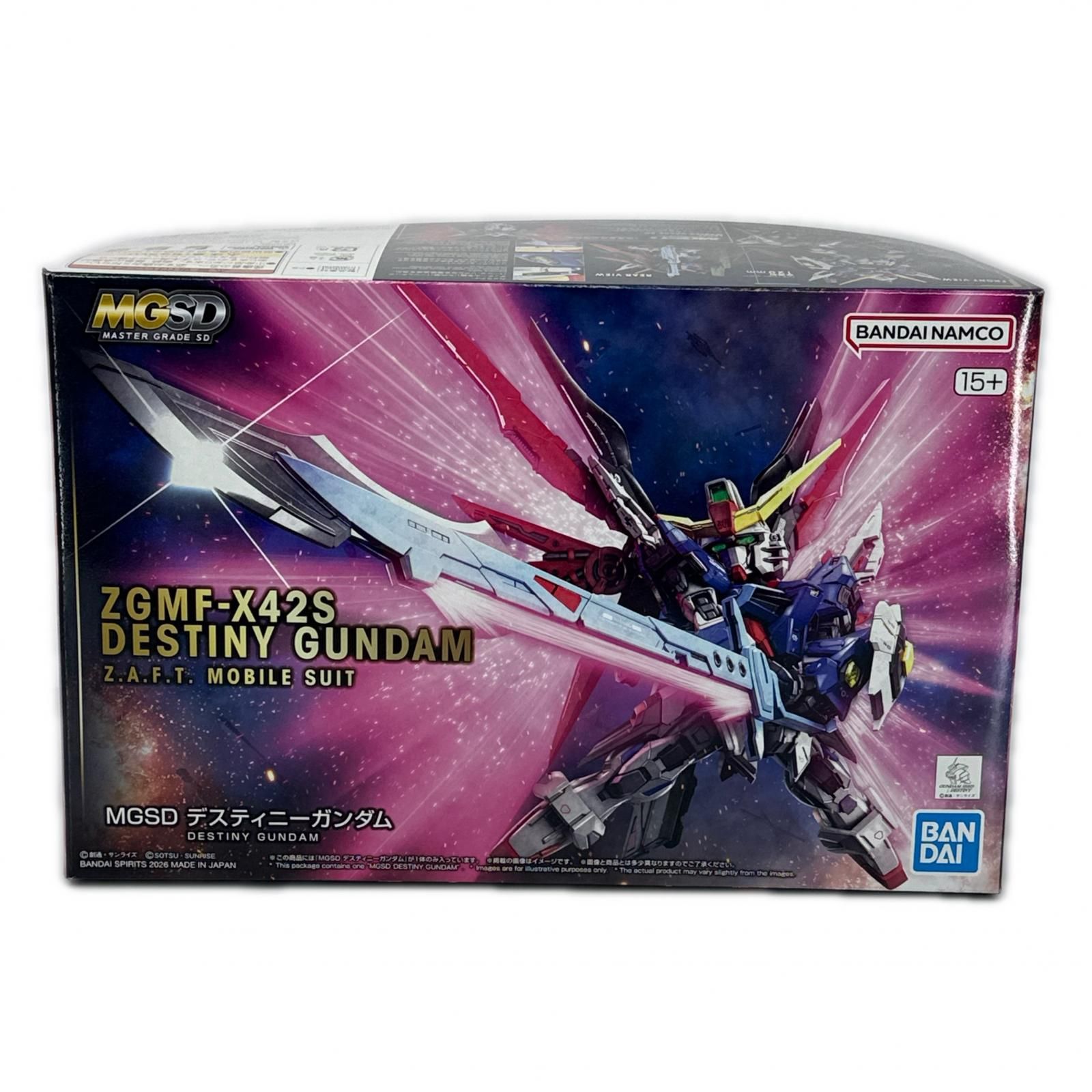 BANDAI 機動戦士ガンダムSEED DESTINY MGSD デスティニーガンダム ZGMF-X42S プラモデル