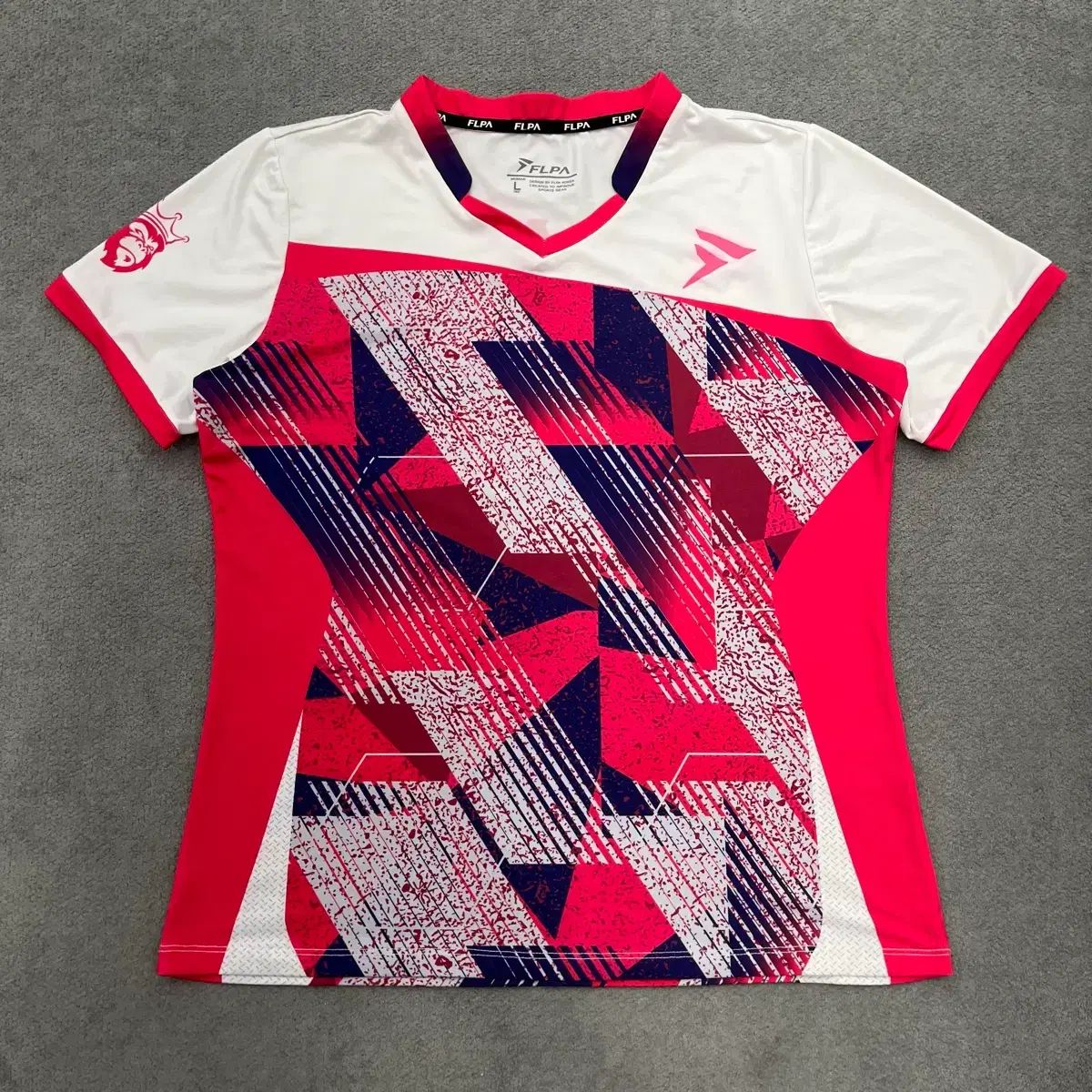 L FLPA レディース バドミントン 機能性 Tシャツ-ただ今お得な