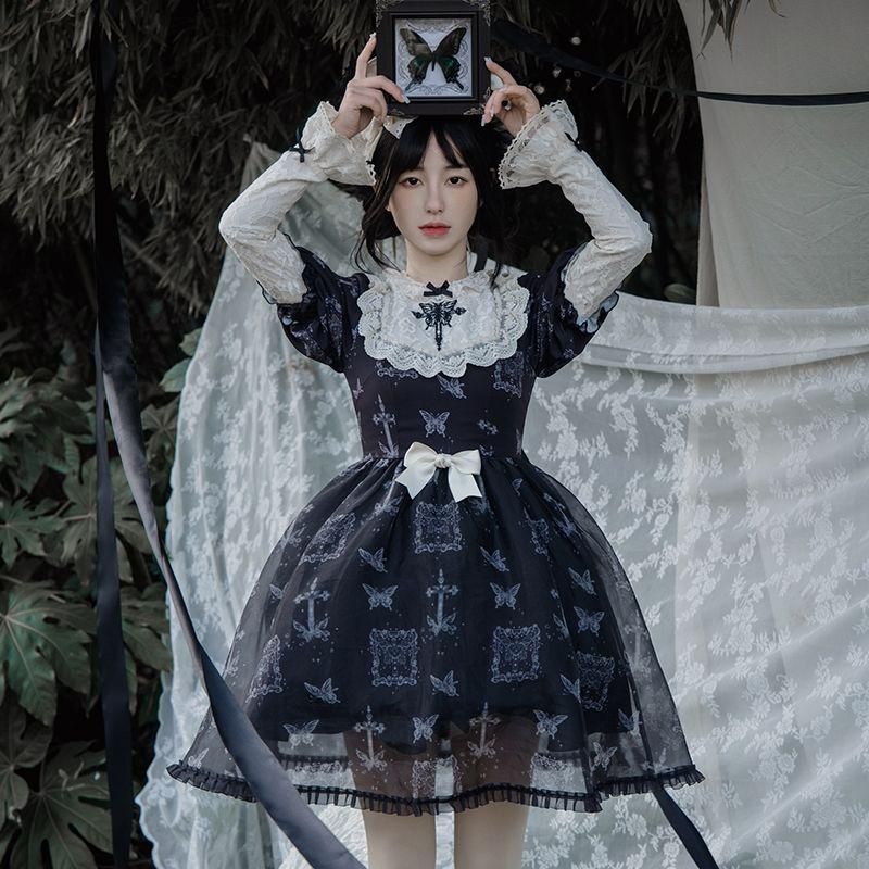 人気商品 LT-268 lolita オリジナル 洋服 ロリータ ワンピース コスプレ衣装 キャラクター衣装 衣装 仮装 レディース 可愛 日系女子中高生 学園祭 文化祭 雰囲気 お呼ばれ イベント 大人 舞台 新年会