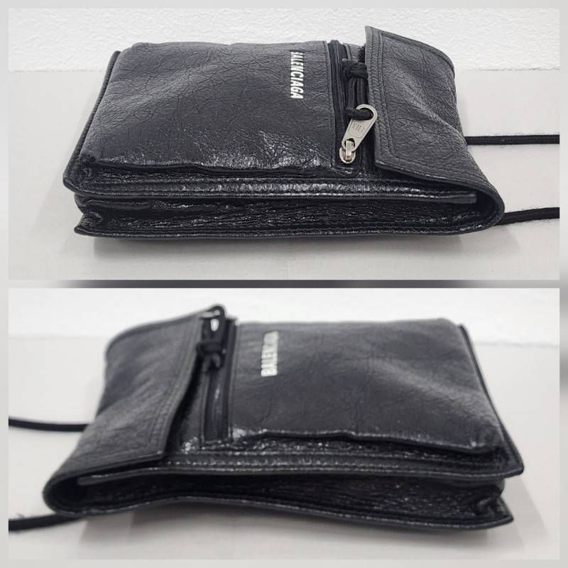 バレンシアガ BALENCIAGA エクスプローラー ショルダーバッグ レザー ブラック 532298 中古 新入荷 OB2136 楽天市場】【中古】 バレンシアガ BALENCIAGA エクスプローラー