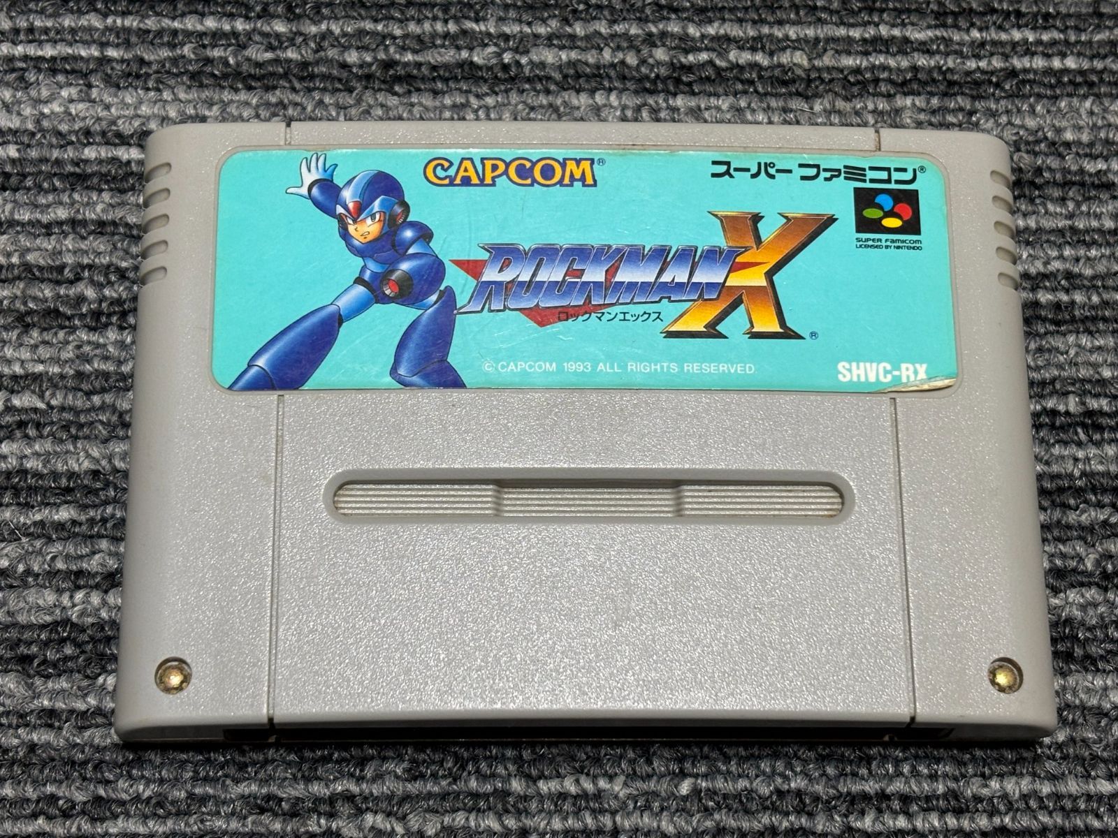 スーパーファミコン カセット ソフト ロックマンX カプコン CAPCOM SFC