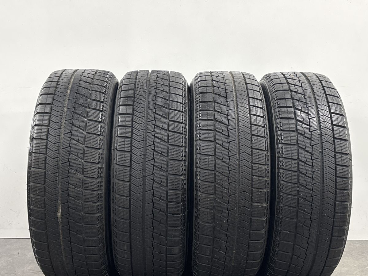 程度良好】Laffite 16in 6.5J +38 PCD114.3 ブリザックVRX 205/60R16