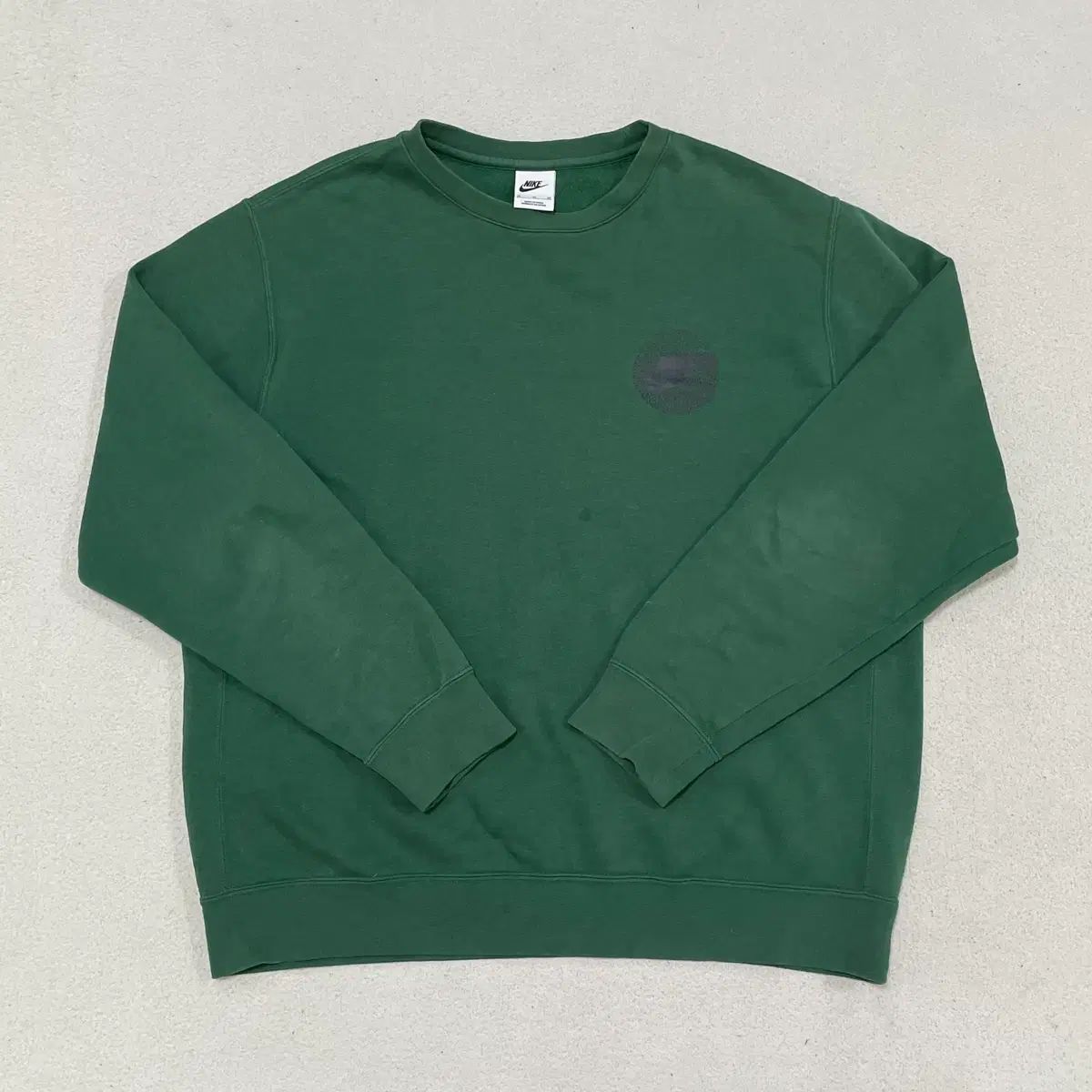 XL NIKE スウッシュ コットン クルーネック スウェット 0430-2 - メルカリ