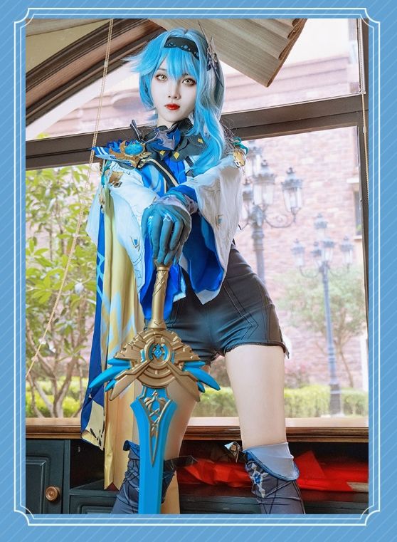 エウルア・ローレンスコスプレ衣装 人気商品 新品未使用 原神 エウルア ローレンス Eula Lawrence
