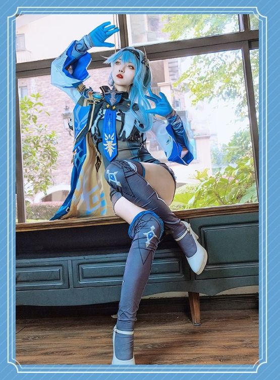 人気商品 新品未使用 原神 エウルア ローレンス Eula Lawrence