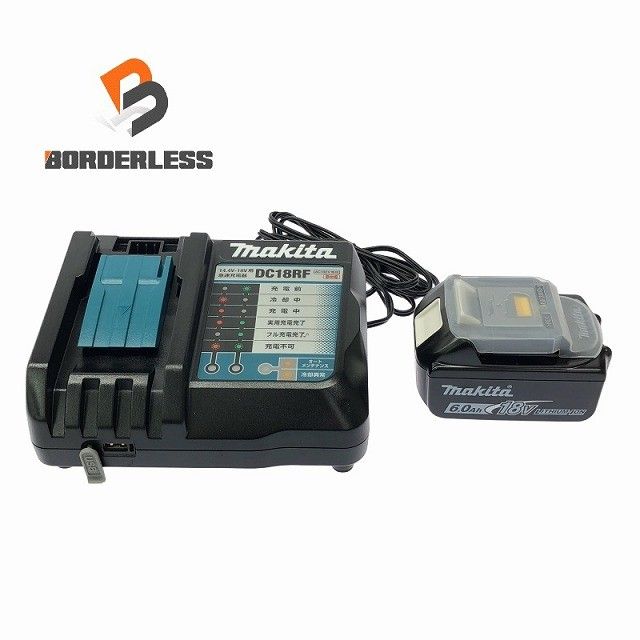 ☆未使用セットバラシ品☆makita マキタ 18V 純正リチウムイオンバッテリー BL1860B 充電器 DC18RF セット販売128071 13,860円