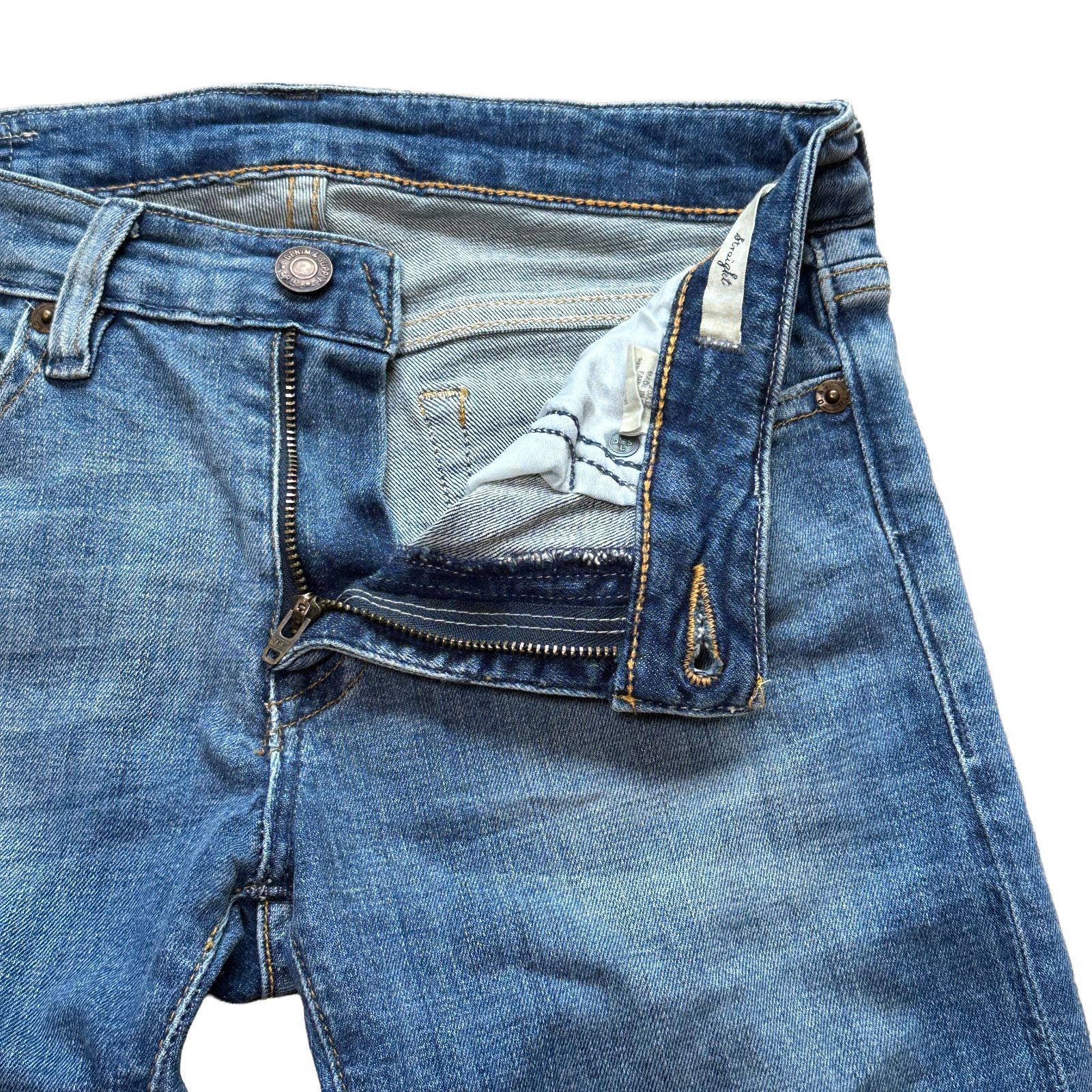 DENIM&SUPPLY RALPH LAUREN Straight ストレートデニム ブルー サイズ