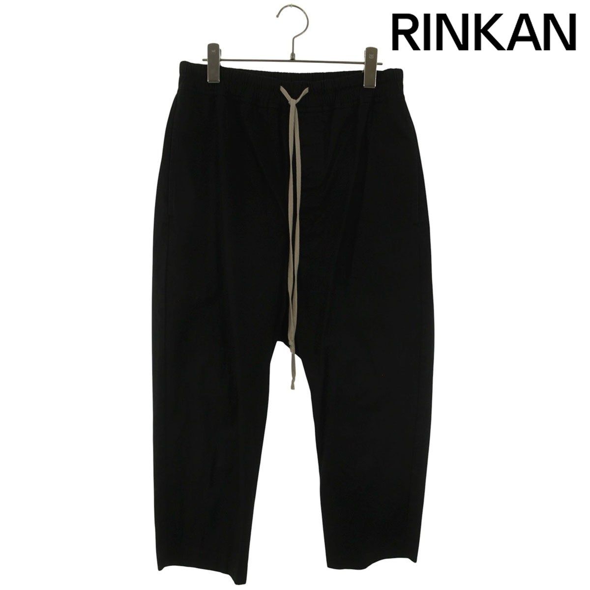 リックオウエンス  19SS  RU19S2395-TE アステア ドローリングス クロップドロングパンツ メンズ 46 メンズ リックオウエンス 19SS RU19S2395-TE アステア ドローリングス