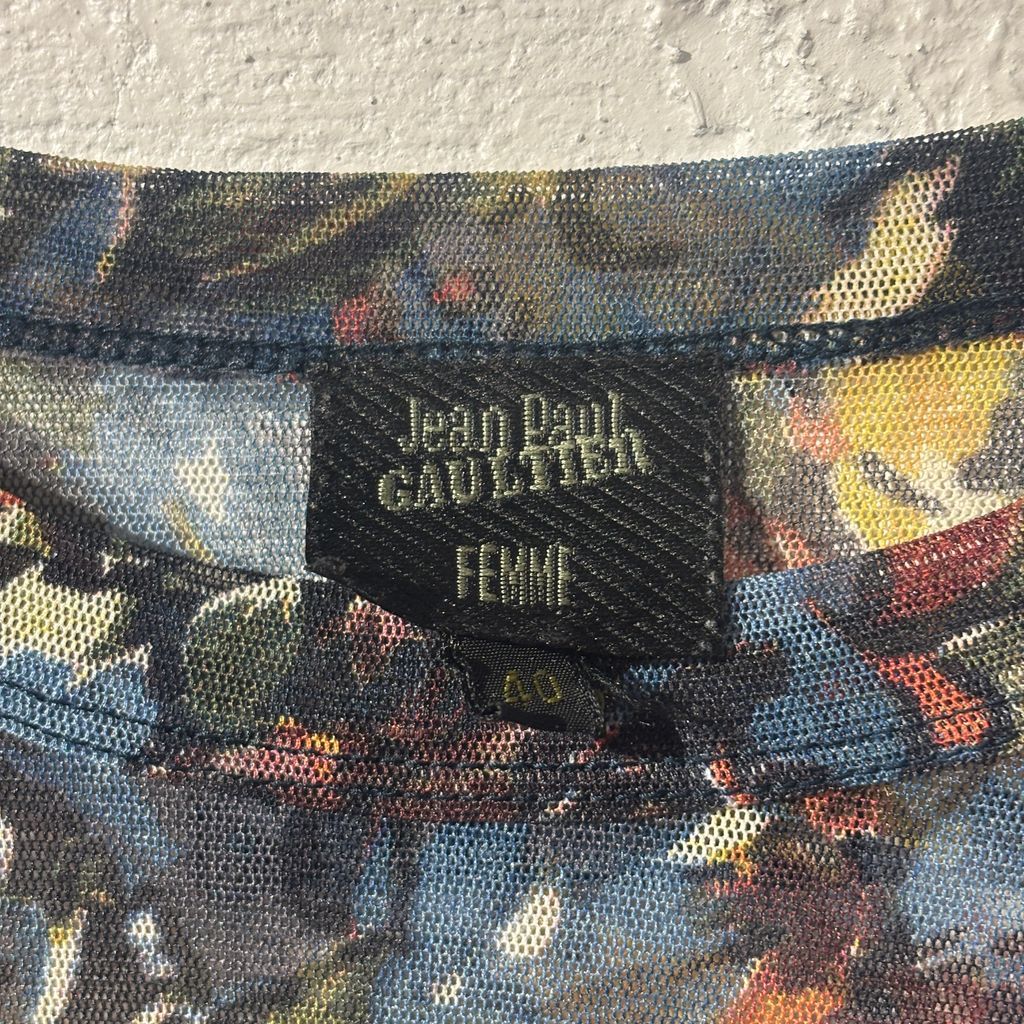 Jean Paul Gaultier FEMME ジャンポールゴルチエフェム Floral Printed