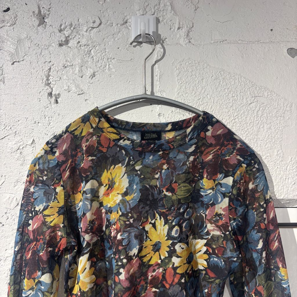 Jean Paul Gaultier FEMME ジャンポールゴルチエフェム Floral Printed