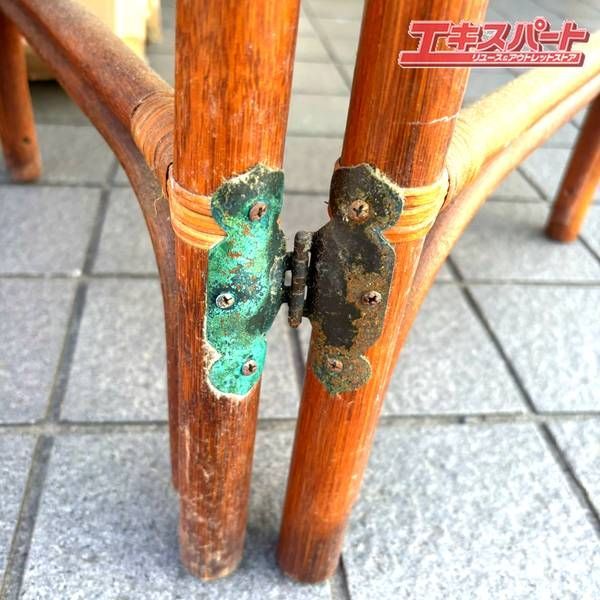 4連パーテーション ヴィンテージ アンティーク ラタン 湘南台店 - メルカリ