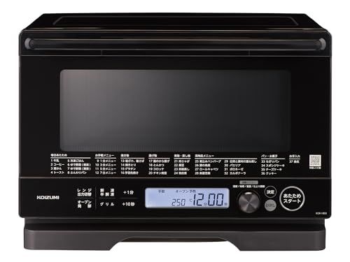 【新品/在庫あり】KOIZUMI コイズミ オーブンレンジ ブラック KOR-1803/K 電子レンジ