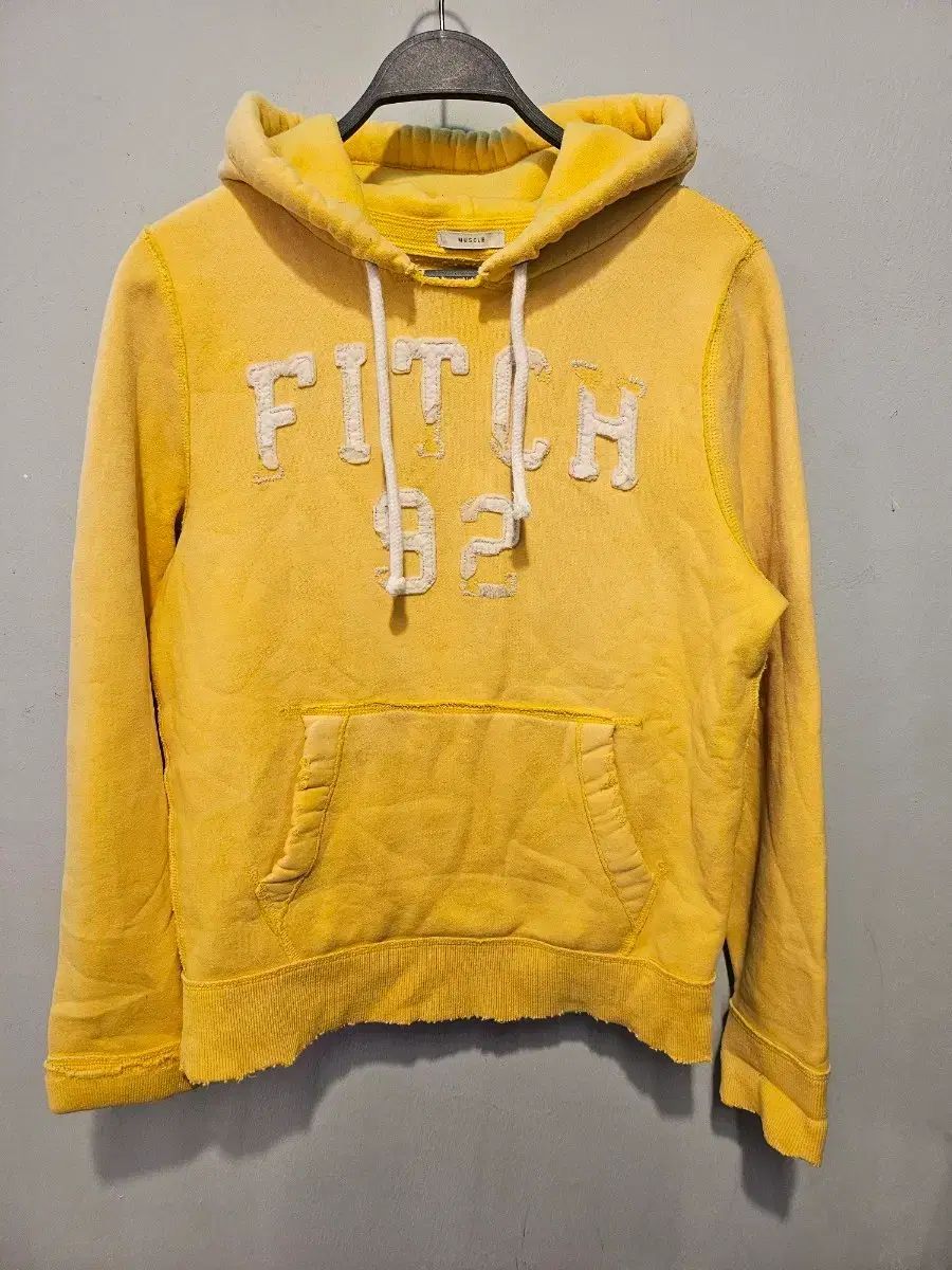 アバクロンビー 正規品 イェロー WHO フードTシャツ Fitch