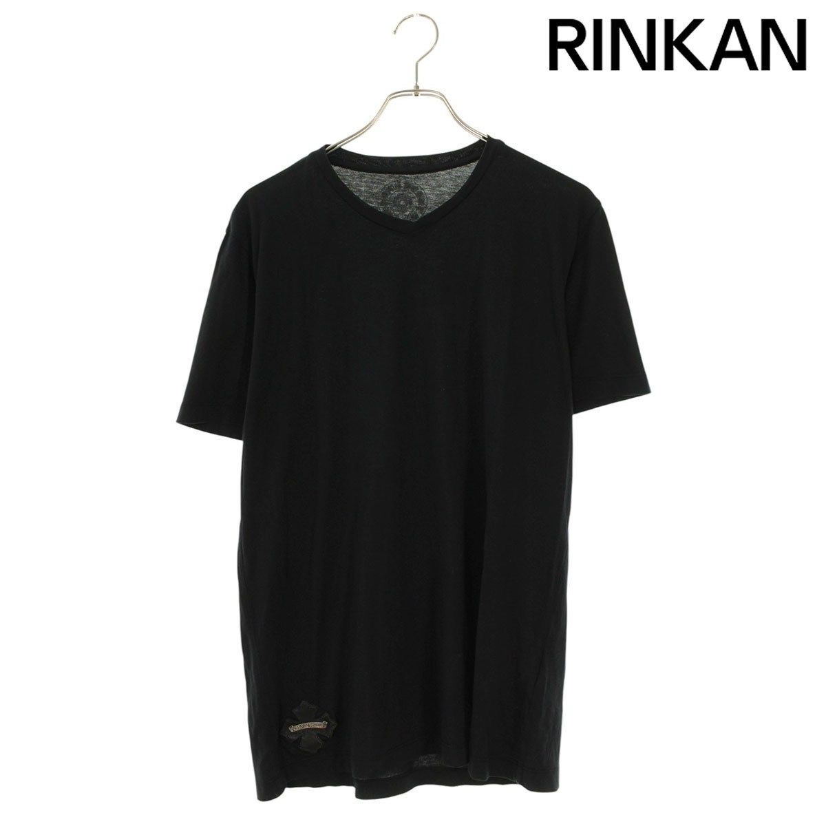 クロムハーツ CHプラスパッチラベル付きVネックTシャツ メンズ M-人気物