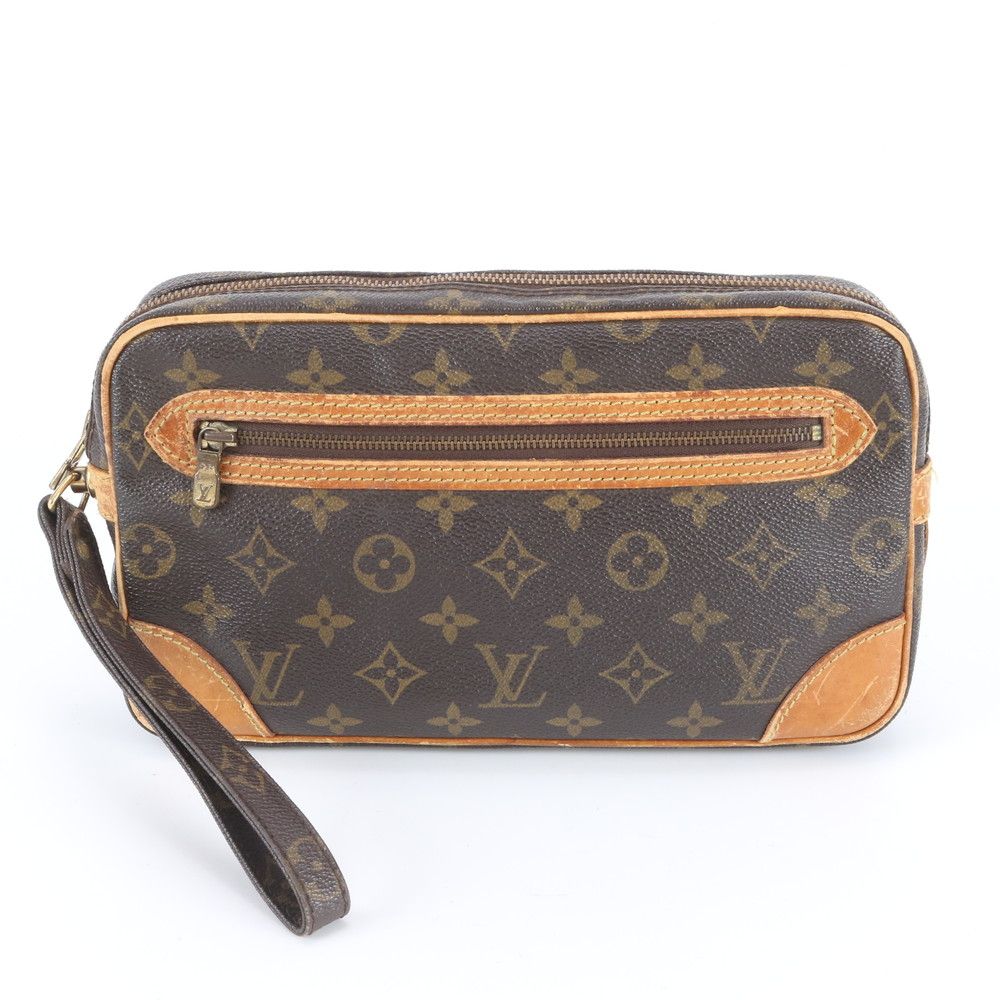Louis Vuitton モノグラム セカンドバック ルイヴィトン モノグラム レザー セカンドバッグ クラッチ ポーチ 通勤