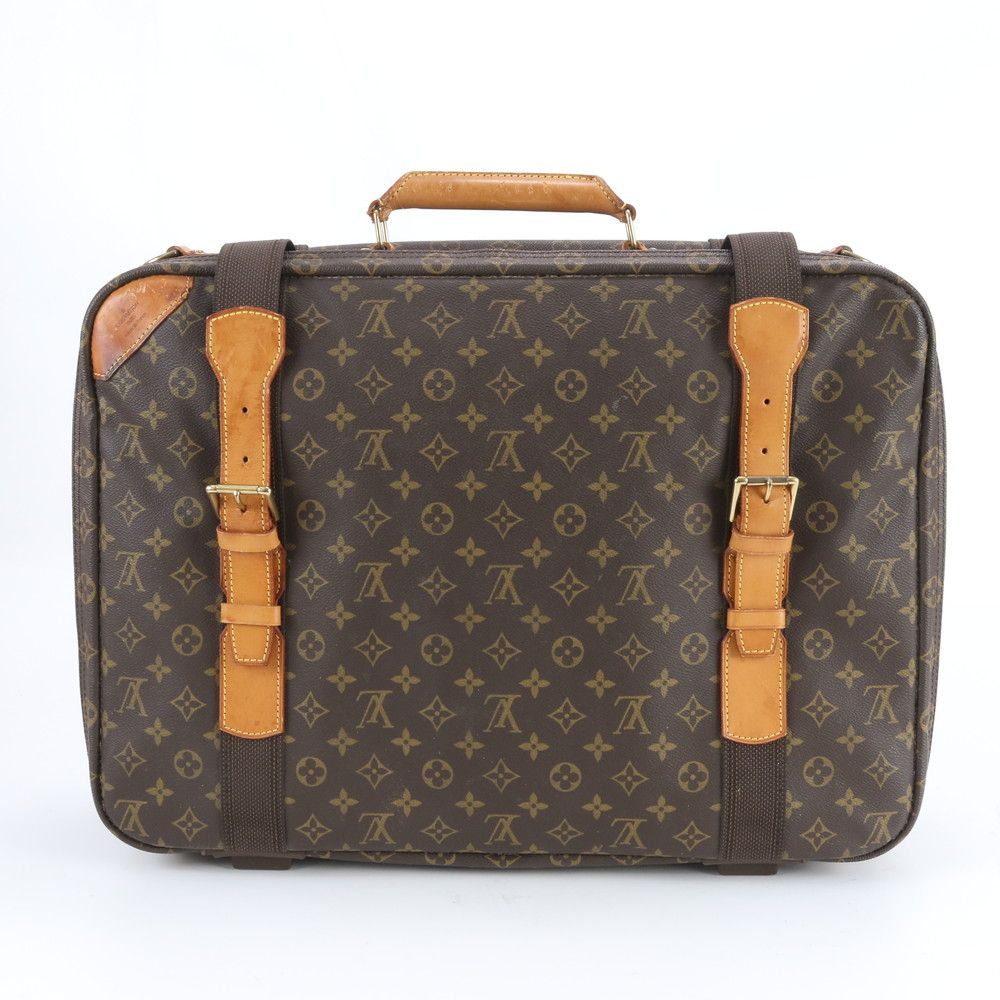 ★2月値下中★LOUIS VUITTON サテライト53 M23356 ルイヴィトン サテライト53 モノグラム M23356 ブラウン ストラップ