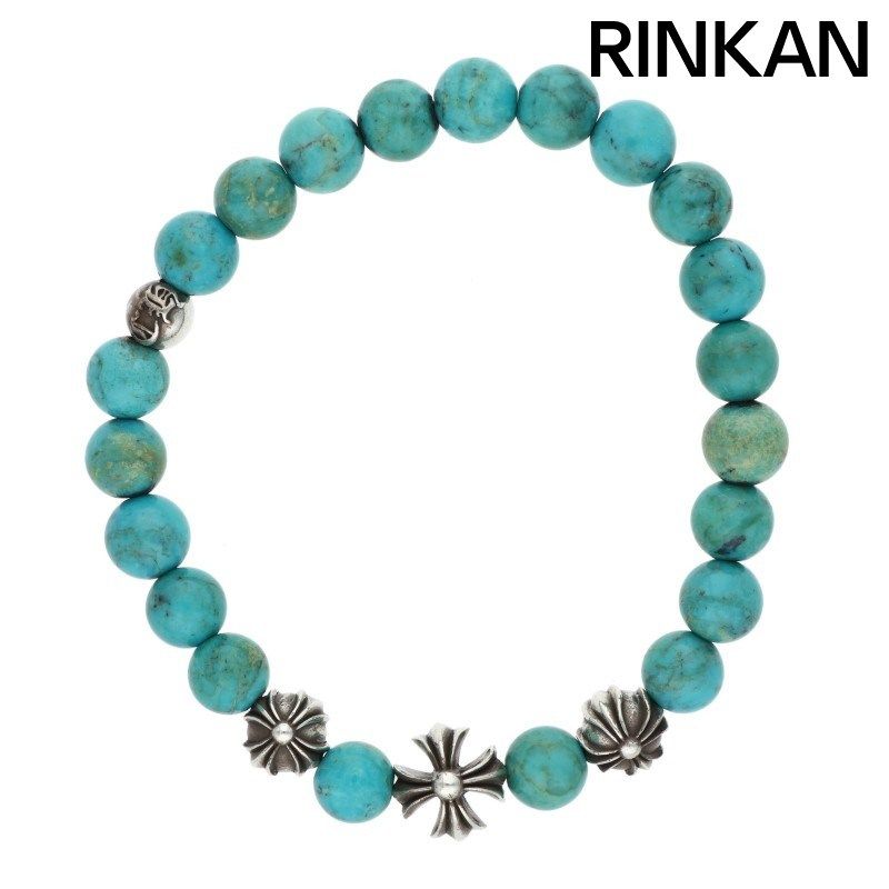 クロムハーツ 8mm BEAD/8mmビーズブレス BEAD8mmターコイズビーズブレスレット メンズ