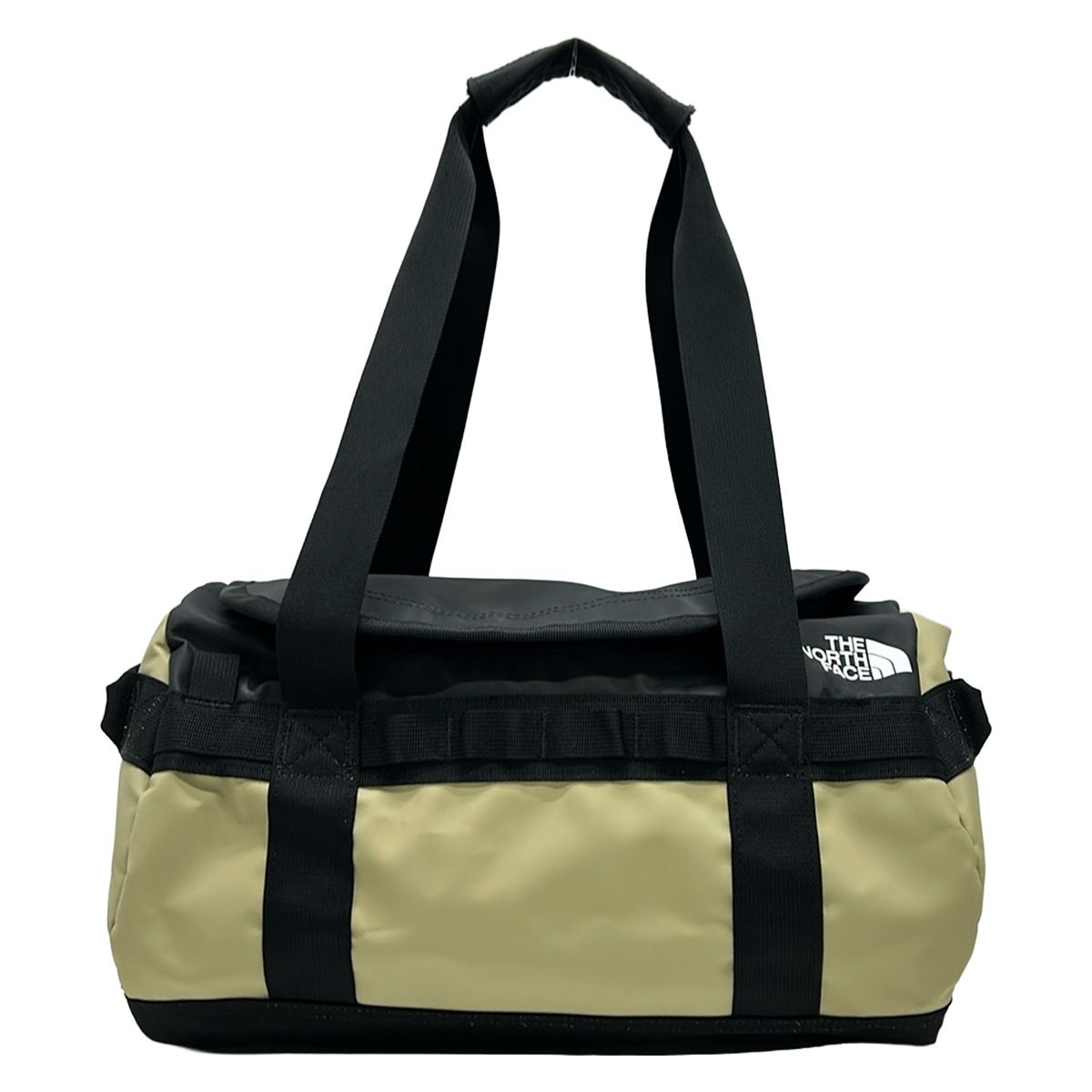 THE NORTH FACE(ノースフェイス) ボストンバッグ - NM82037 アイボリー×黒 本体ロックなし