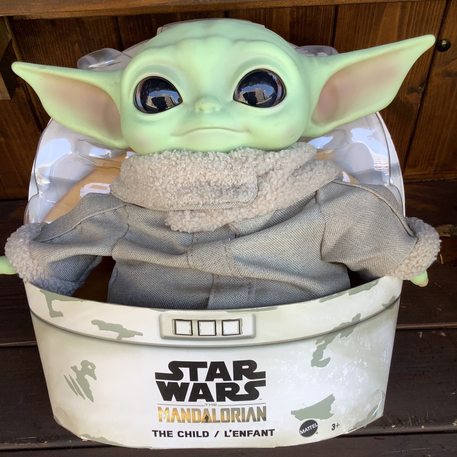 STARWARS マンダロリアン グローグーぬいぐるみ ベビーヨーダ スター