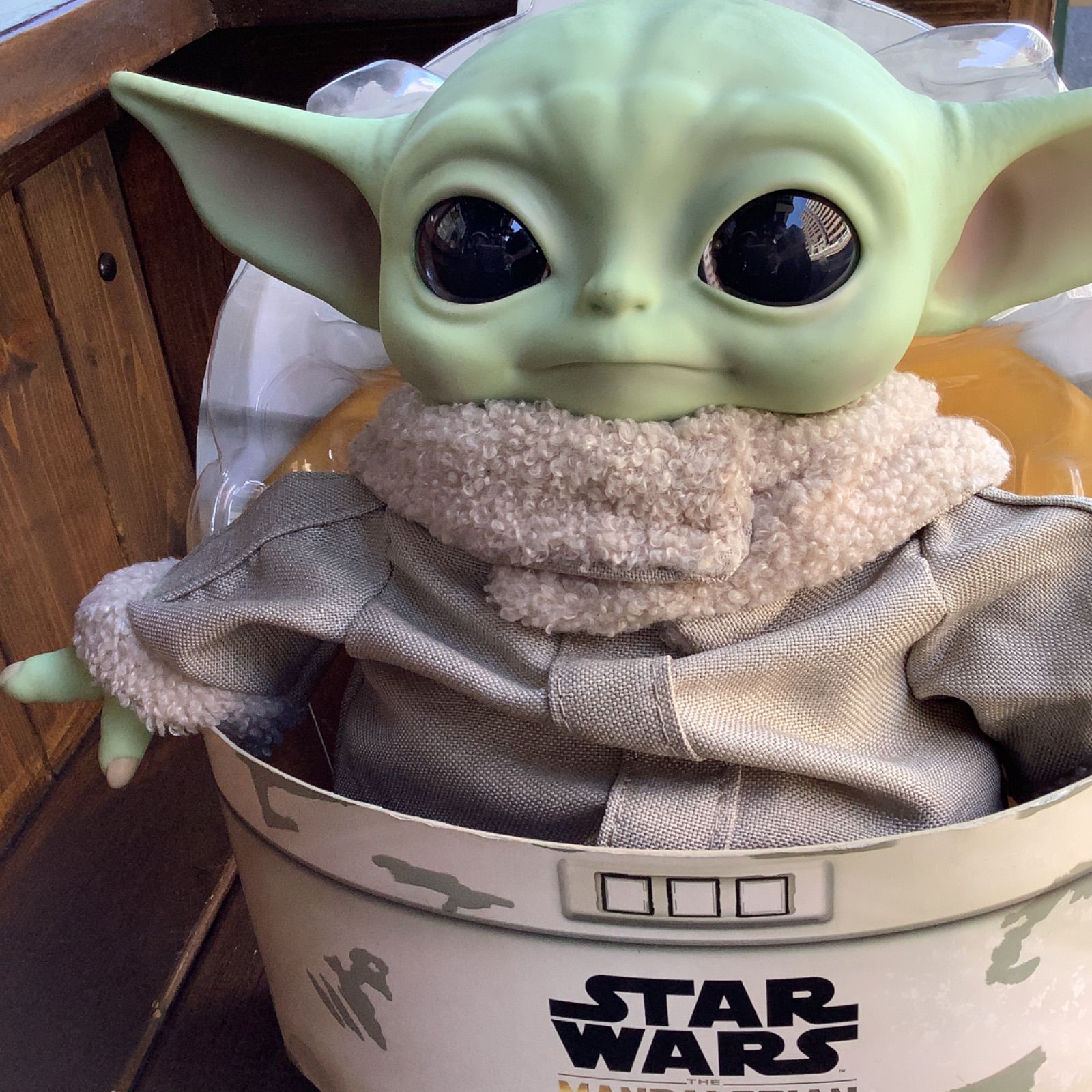 STARWARS マンダロリアン グローグーぬいぐるみ ベビーヨーダ スター