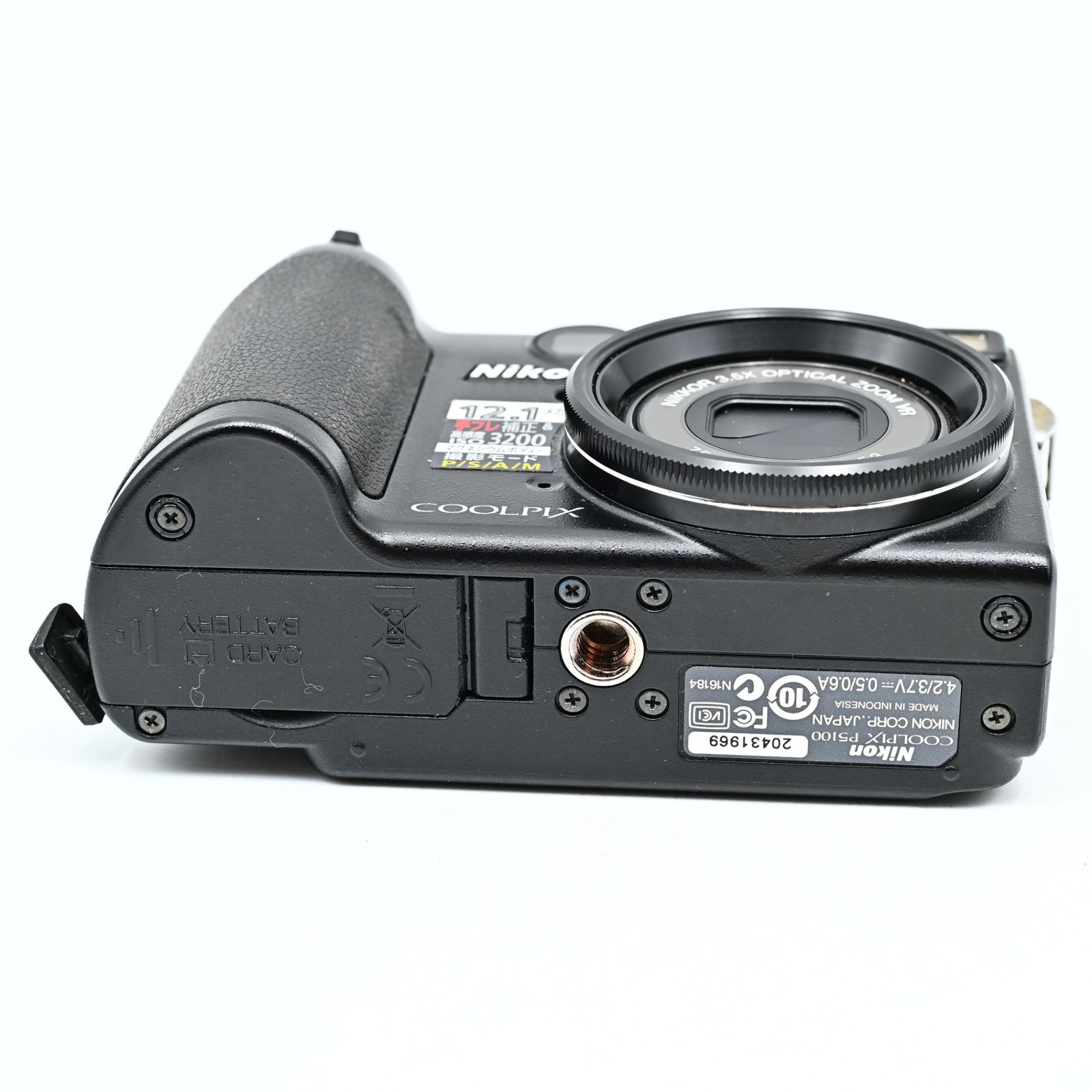 難有品】Nikon デジタルカメラ COOLPIX P5100 ブラック - メルカリ