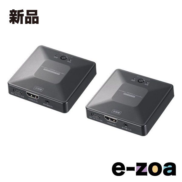 SANWA SUPPLY サンワサプライ ワイヤレスHDMIエクステンダー（最大60m延長・セットモデル） VGA-EXWHD13 (2663675)