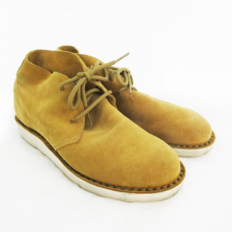 アーペーセー A.P.C. Diemme ディエッメ 40 約25.5ｃｍ アンクル ブーツ スウェード レザー キャメル ブラウン 革靴 軽量