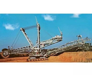 【中古】プラモデル 1/200 露天堀り掘削機 [08813]