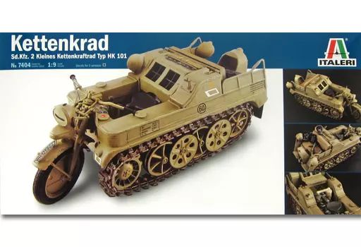 【中古】プラモデル 1/9 WW.II ドイツ軍 ケッテンクラート [IT7404]