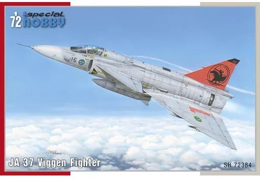 【中古】プラモデル 1/72 サーブ JA-37 ビゲン [SPHSH72384]