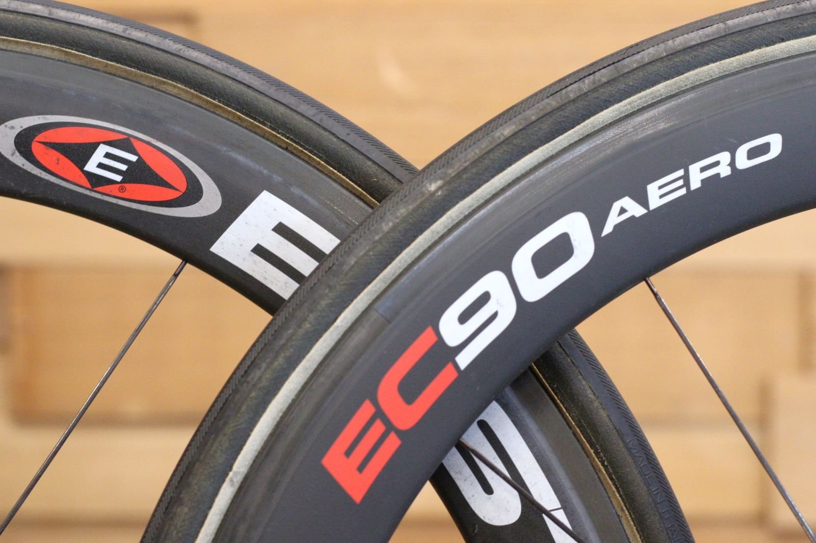 イーストン EASTON EC90 AERO カーボン チューブラー ホイールセット