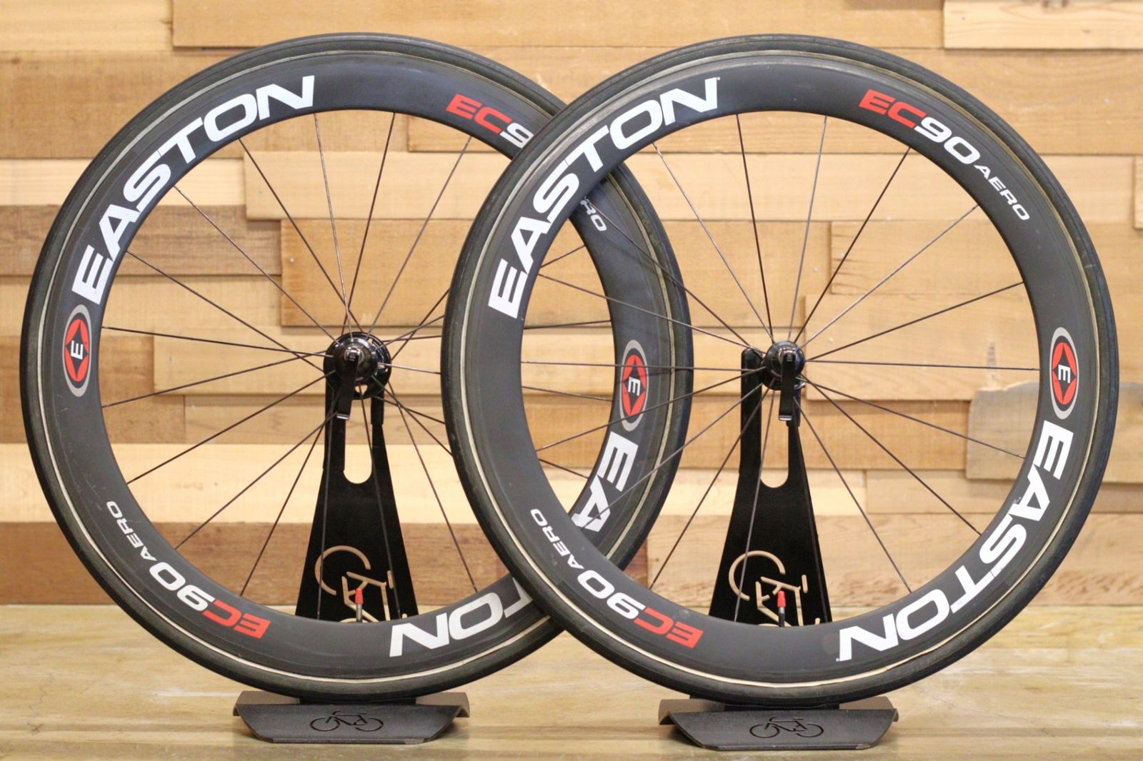 イーストン EASTON EC90 AERO カーボン チューブラー ホイールセット