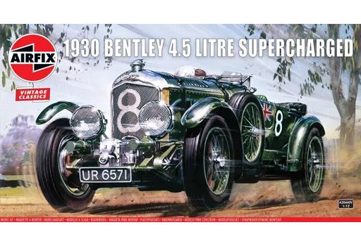 【中古】プラモデル 1/12 1930 4.5 リッター ベントレー [X-20440V]